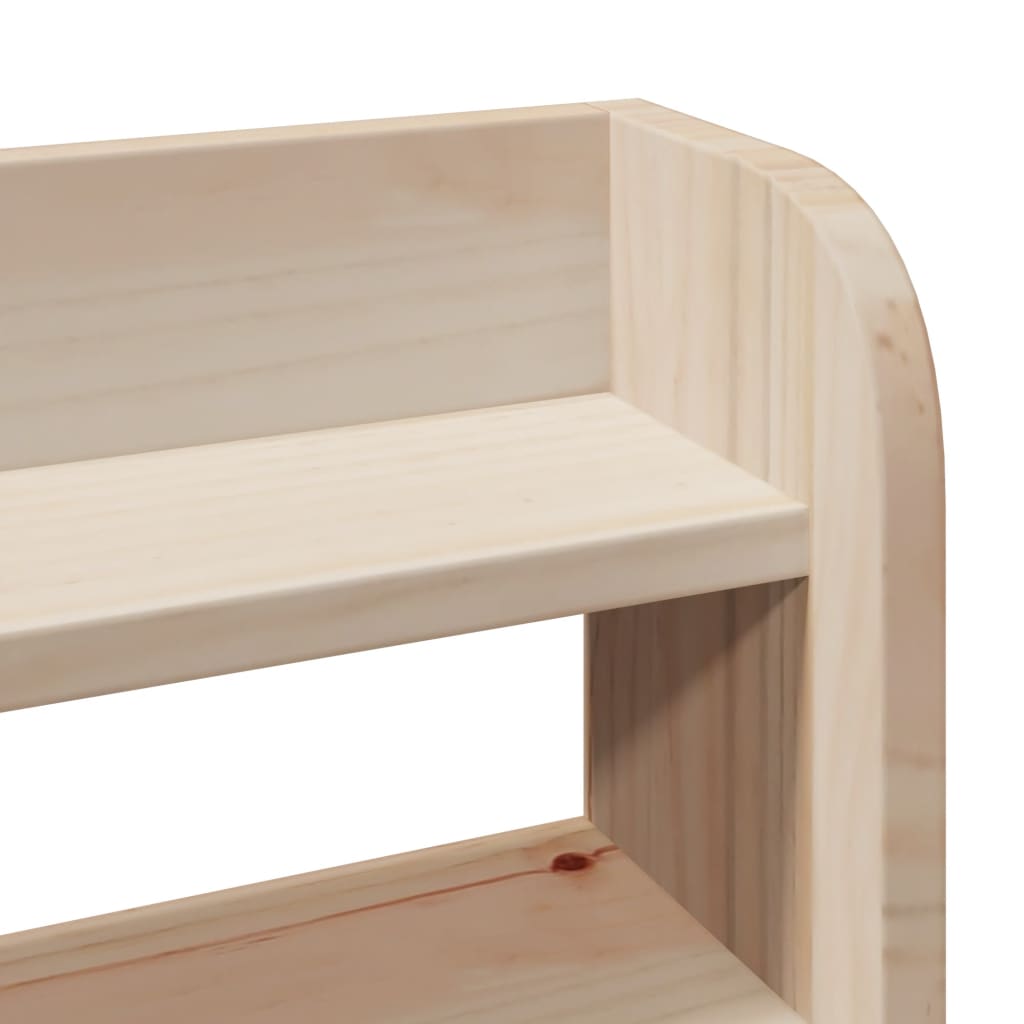 Cadre de lit sans matelas 200x200 cm bois massif de pin - XIOS