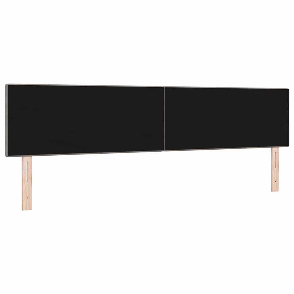 Tête de lit LED avec des lumières à LED Taupe 200 cm Polyester - XIOS