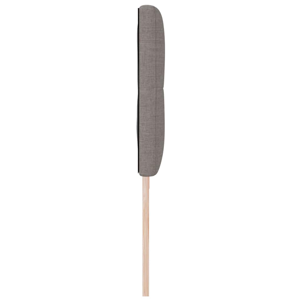 Tête de lit LED avec des lumières à LED Taupe 200 cm Polyester - XIOS