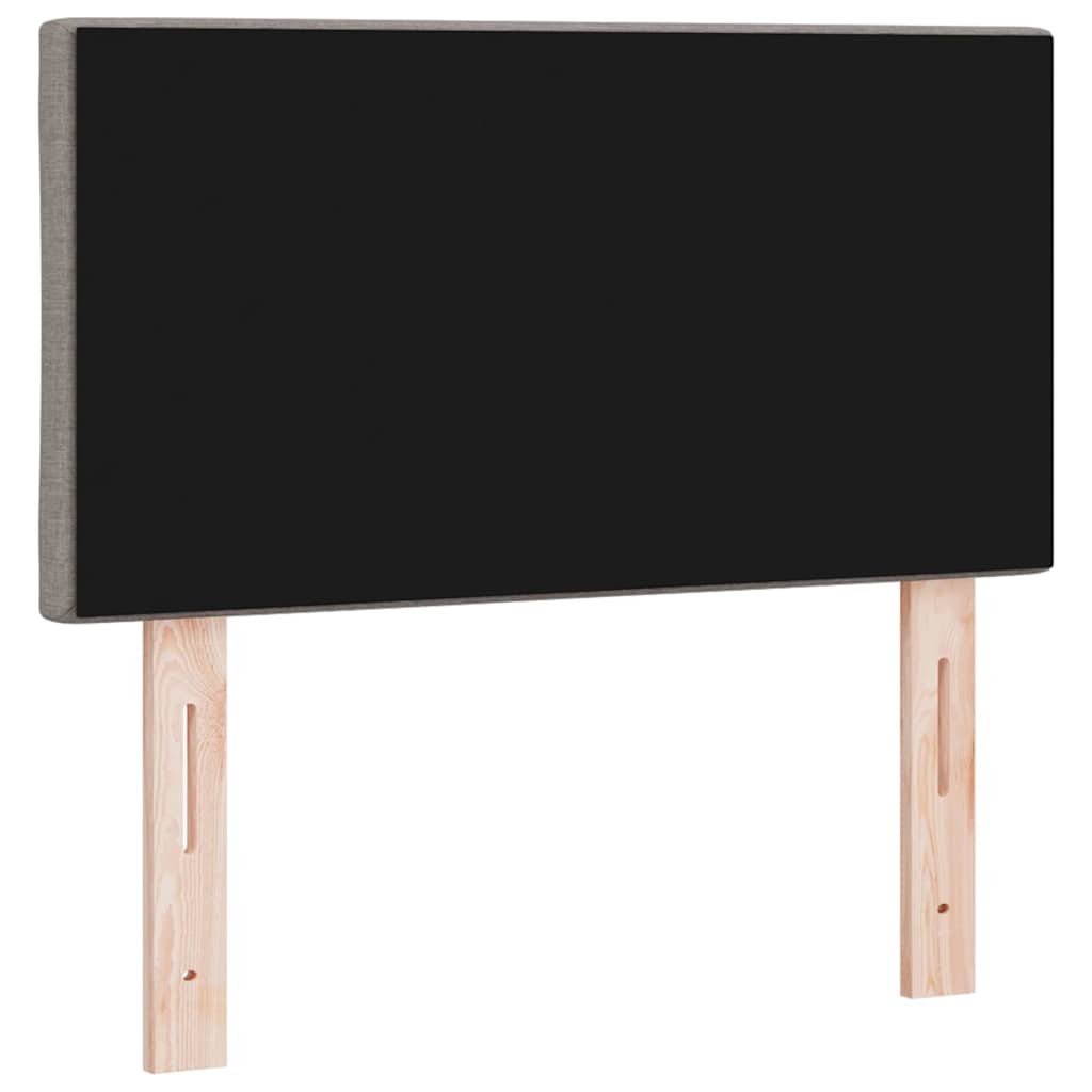 Tête de lit avec des lumières à LED Réglable Taupe 80 cm tissu - XIOS