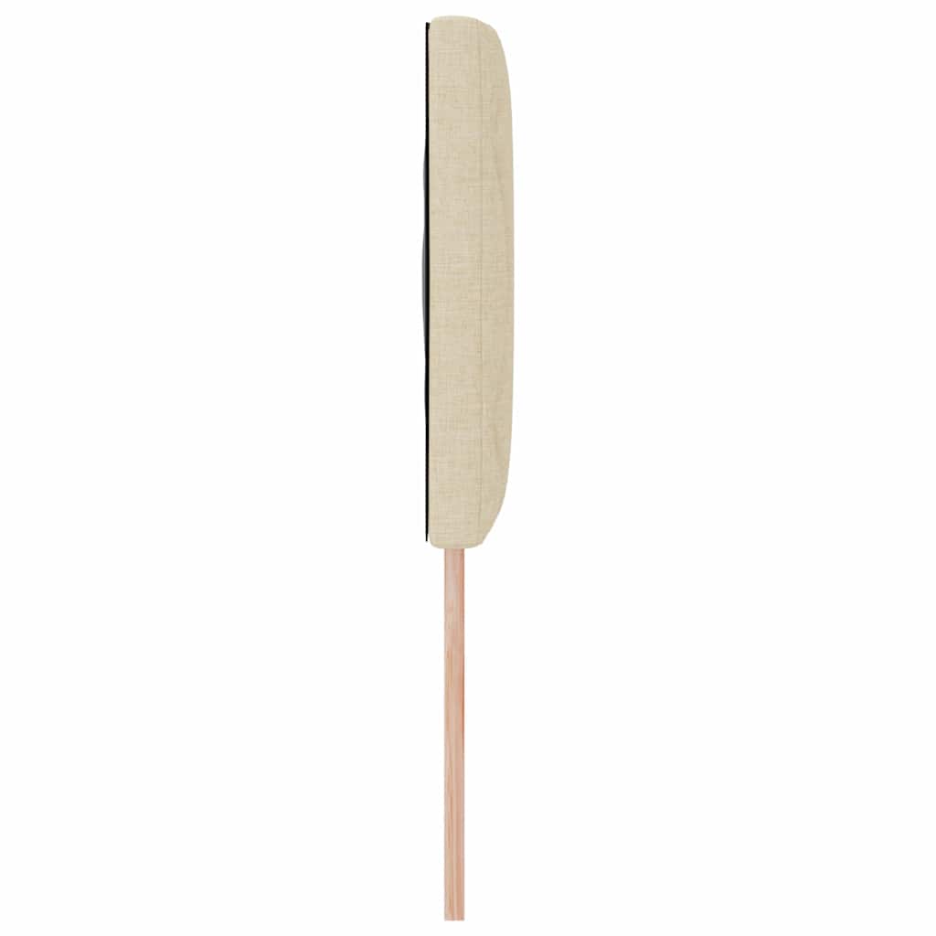 Tête de lit Crème 160 cm tissu