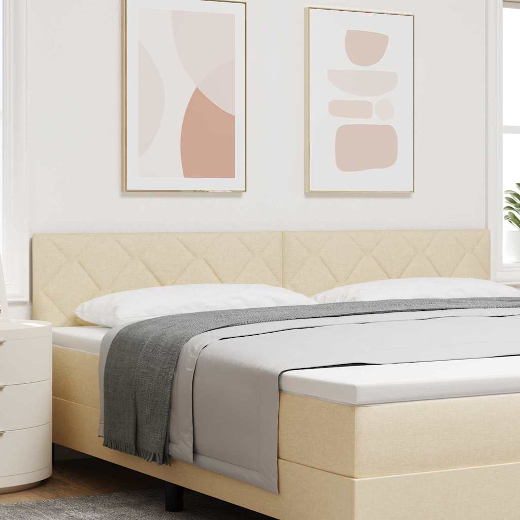 Tête de lit Crème 200 cm tissu - XIOS