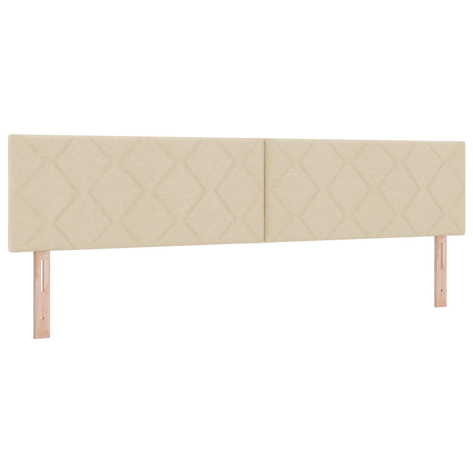 Tête de lit Crème 200 cm tissu - XIOS