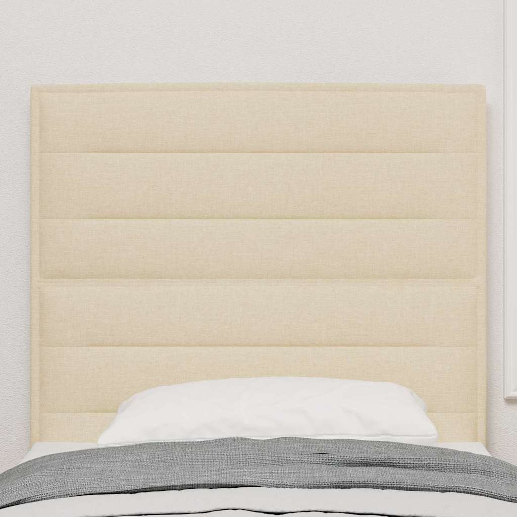 Tête de lit LED avec des lumières à LED Crème 90 cm Polyester - XIOS