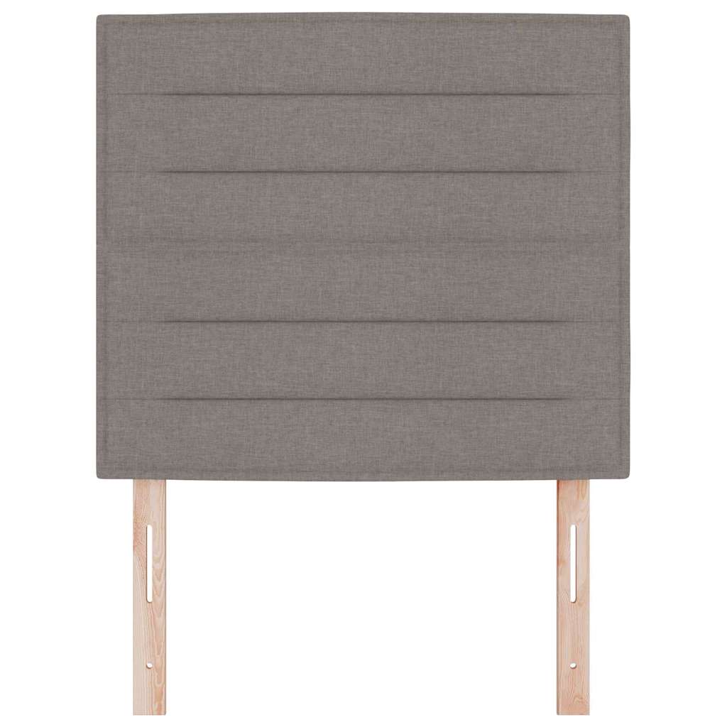 Tête de lit LED avec des lumières à LED Taupe 100 cm Polyester - XIOS