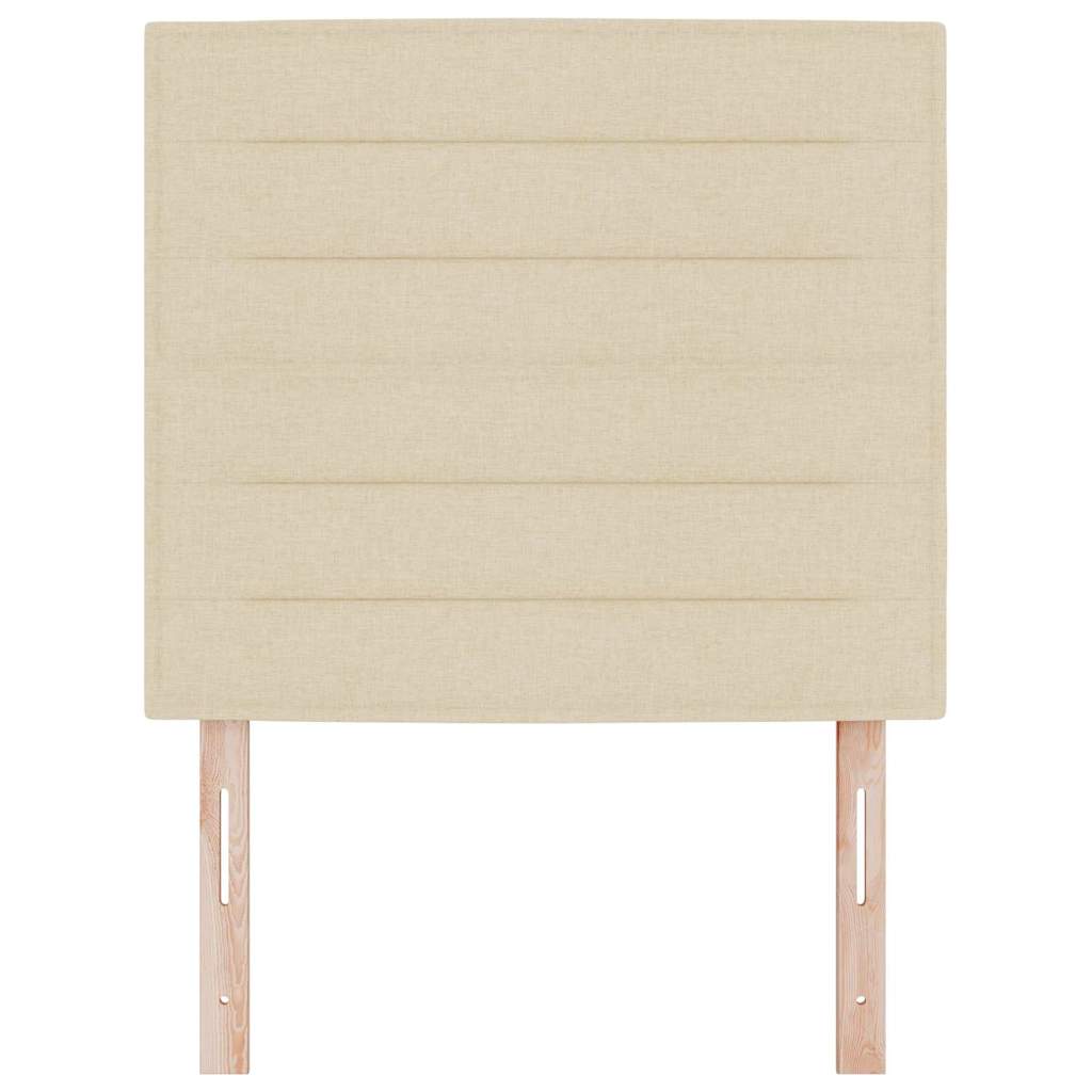 Tête de lit LED avec des lumières à LED Crème 100 cm Polyester - XIOS