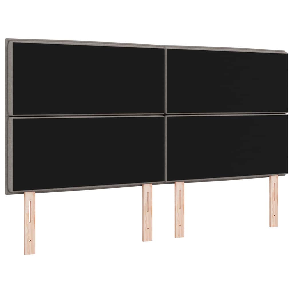 Tête de lit LED avec des lumières à LED Taupe 180 cm Polyester - XIOS