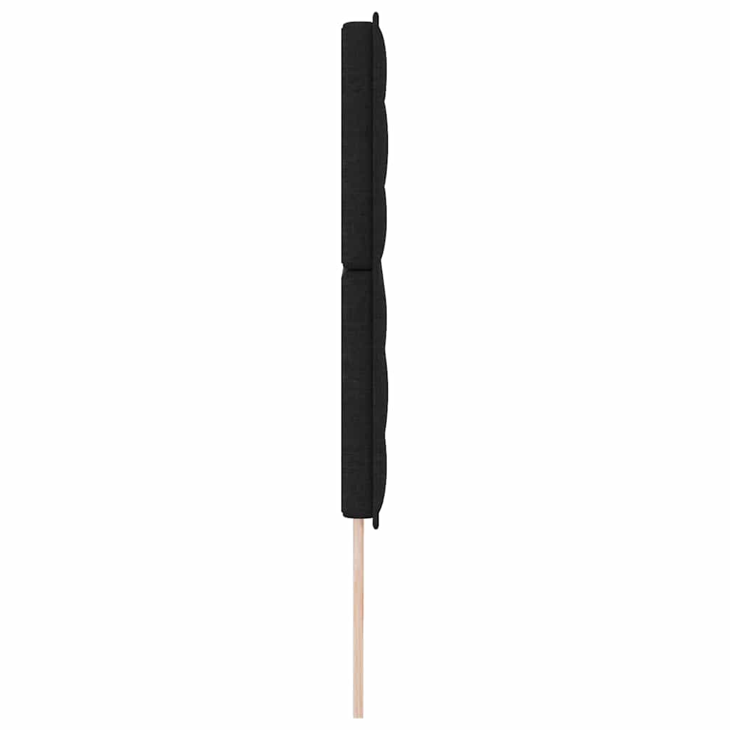 Tête de lit LED avec des lumières à LED Noir 200 cm Polyester - XIOS