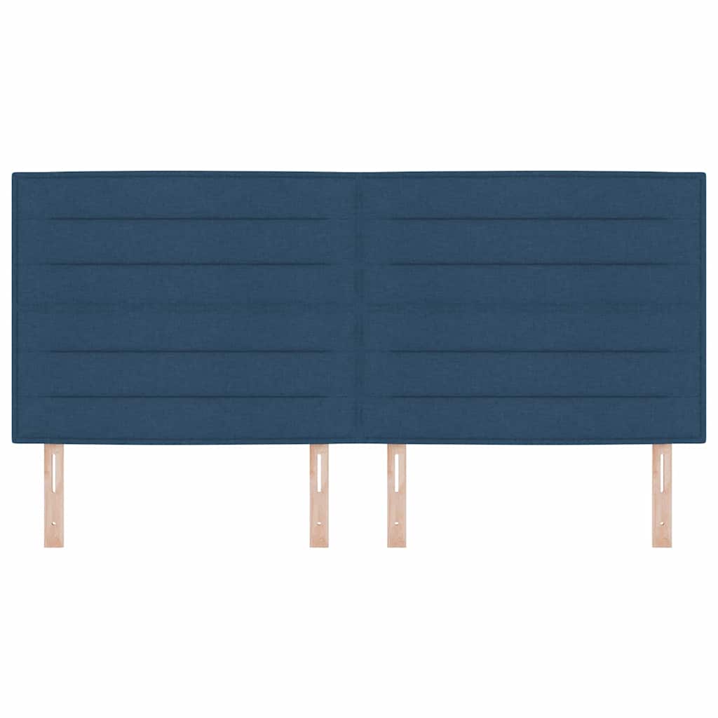 Tête de lit LED avec des lumières à LED Bleu 200 cm Polyester - XIOS