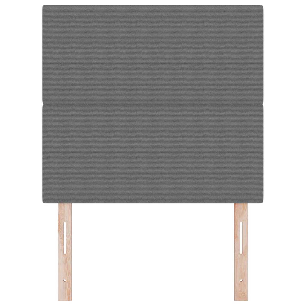 Tête de lit LED avec tête de lit Gris clair 90 cm Polyester - XIOS