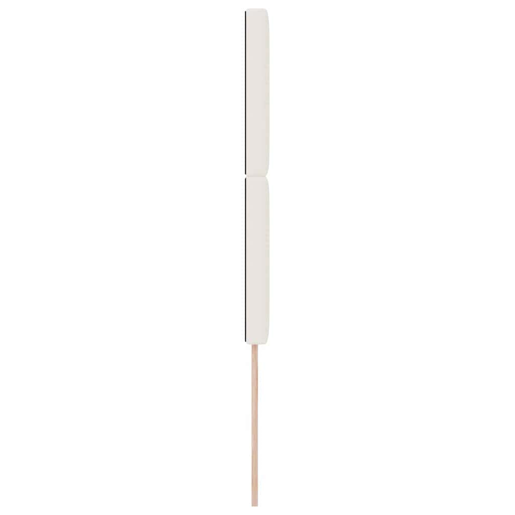 Tête de lit LED avec des lumières à LED Crème 100 cm Polyester - XIOS