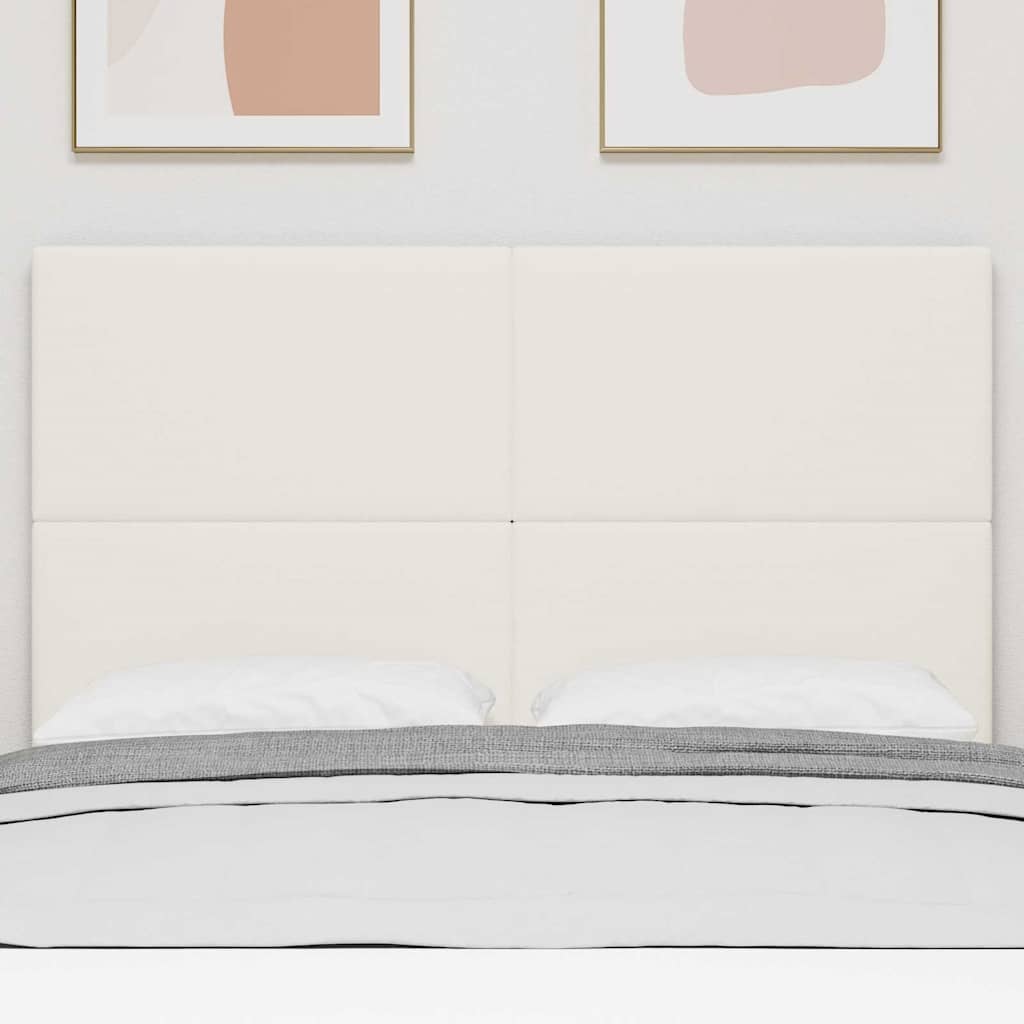 Tête de lit LED avec des lumières à LED Crème 160 cm Polyester - XIOS