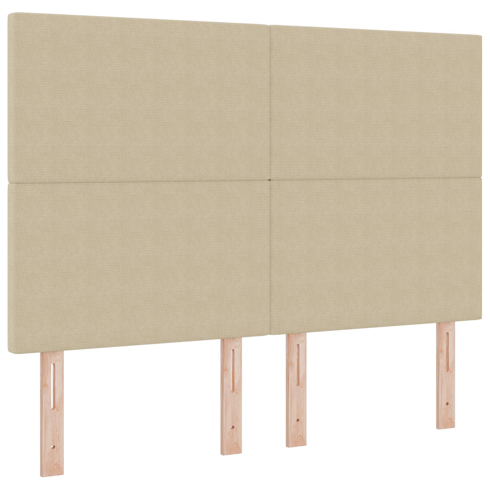 Tête de lit LED avec tête de lit Vert gris 160 cm Polyester - XIOS