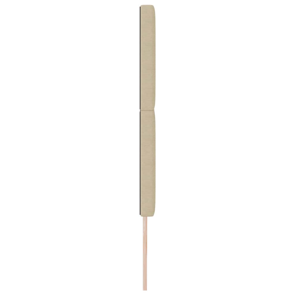 Tête de lit LED avec tête de lit Vert gris 180 cm Polyester - XIOS