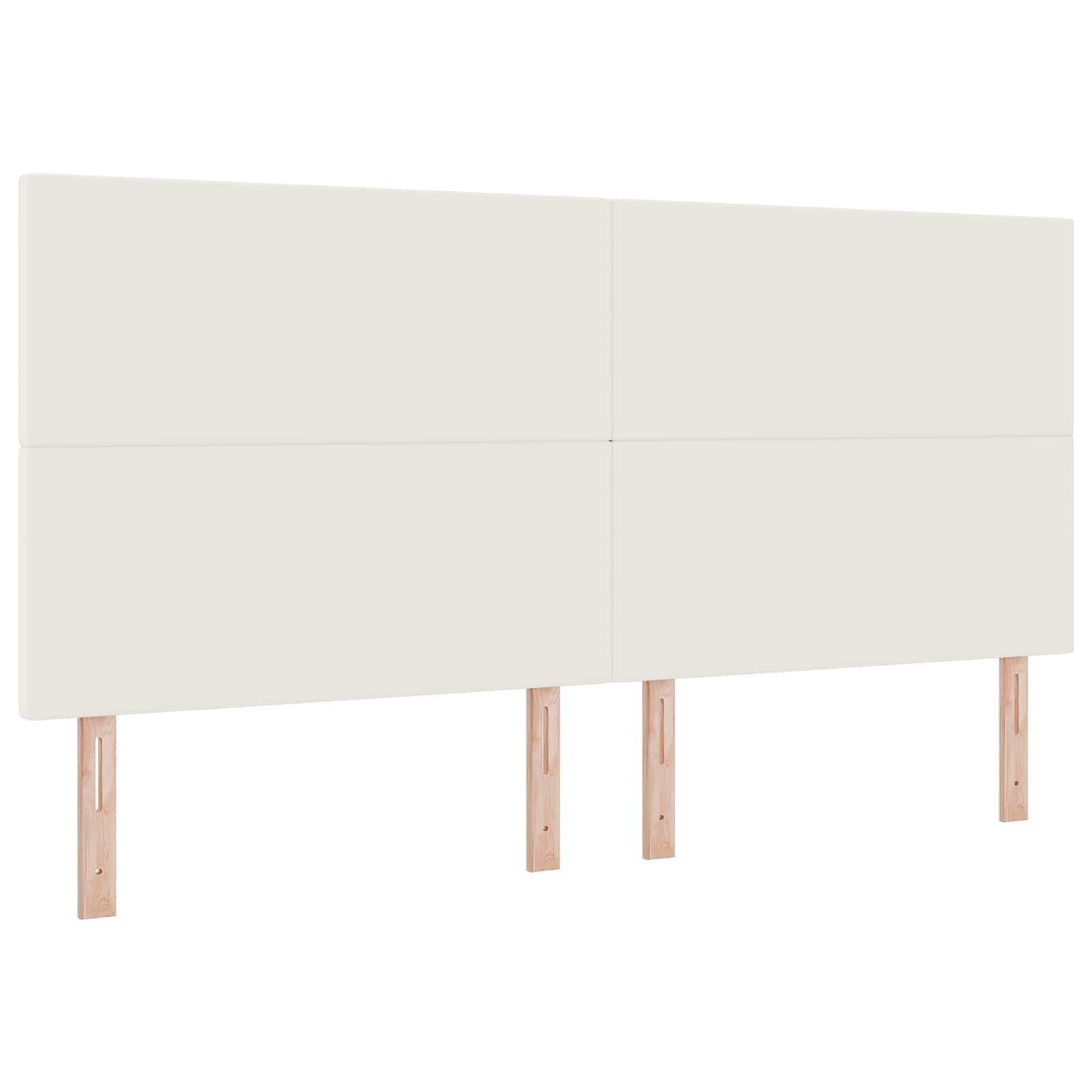 Tête de lit LED avec des lumières à LED Crème 200 cm Polyester - XIOS