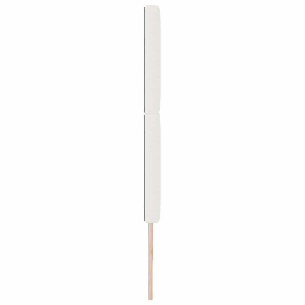 Tête de lit LED avec des lumières à LED Crème 200 cm Polyester - XIOS