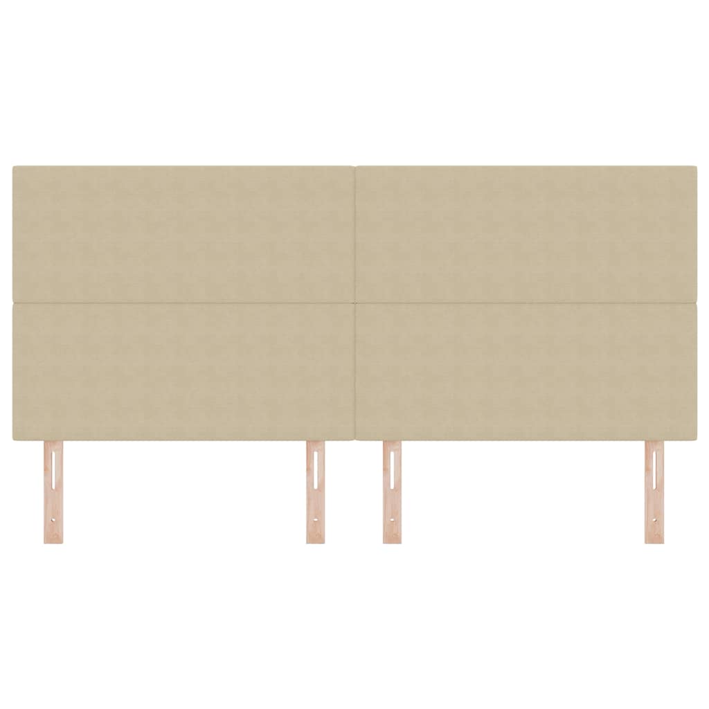 Tête de lit LED avec tête de lit Vert gris 200 cm Polyester - XIOS