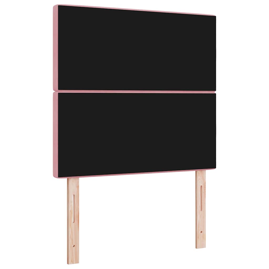 Tête de lit LED avec des lumières à LED Rose 100 cm Polyester - XIOS