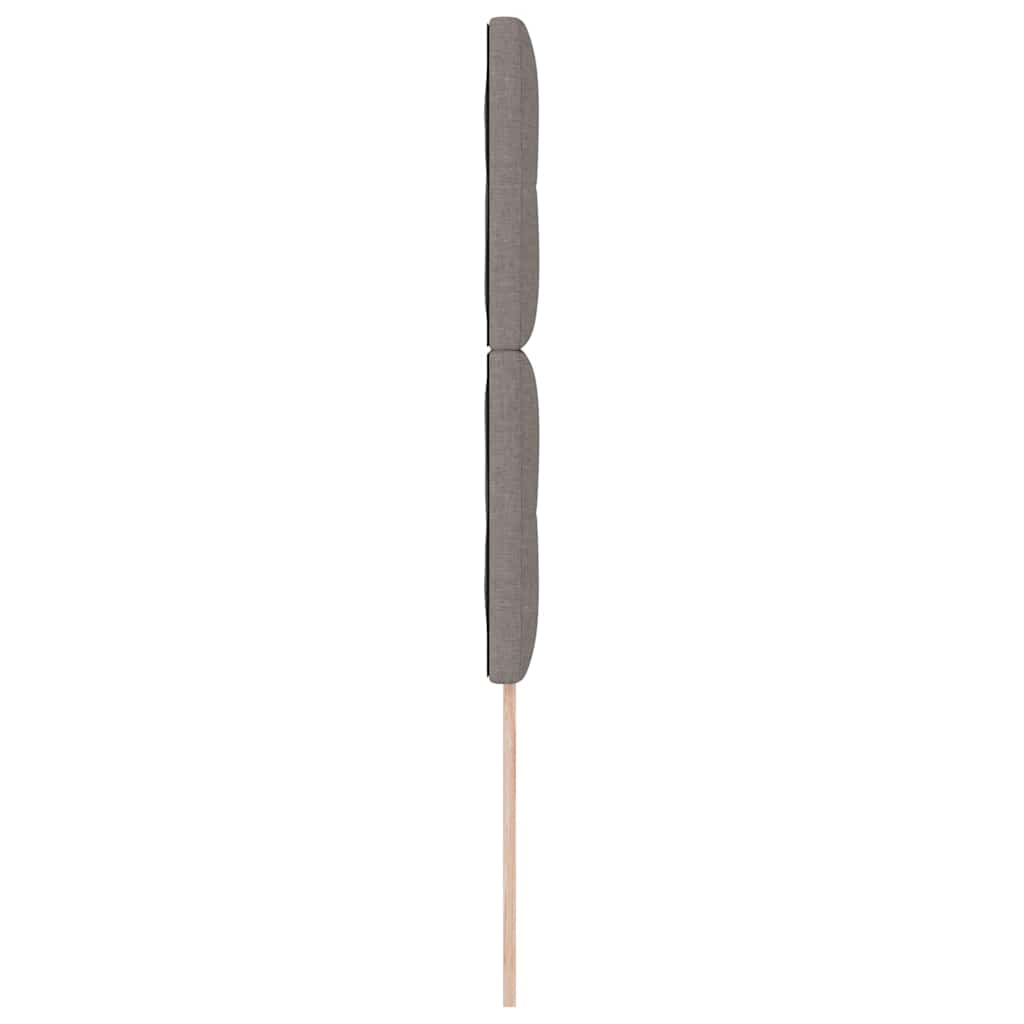 Tête de lit LED avec des lumières à LED Taupe 80 cm Polyester - XIOS