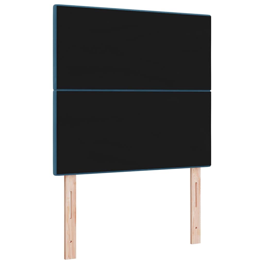 Tête de lit LED avec des lumières à LED Bleu 80 cm Polyester - XIOS