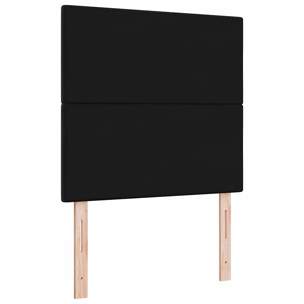 Tête de lit LED avec des lumières à LED Noir 90 cm Polyester - XIOS