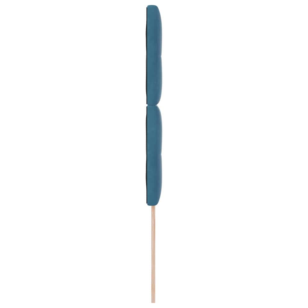 Tête de lit LED avec des lumières à LED Bleu 90 cm Polyester - XIOS