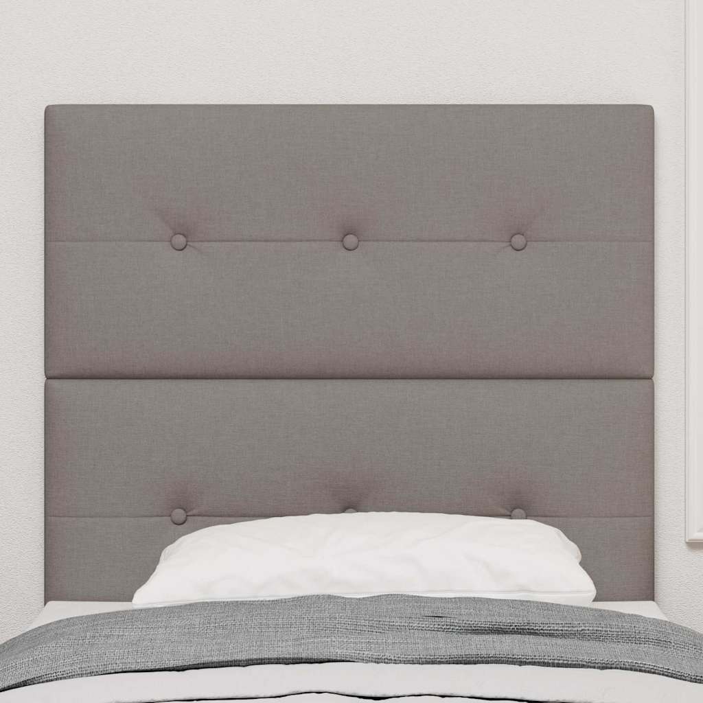 Tête de lit LED avec des lumières à LED Taupe 100 cm Polyester - XIOS