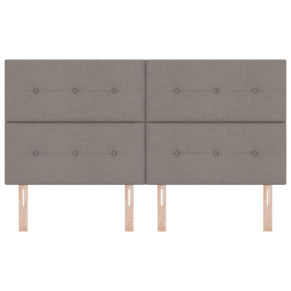 Tête de lit LED avec des lumières à LED Taupe 180 cm Polyester - XIOS