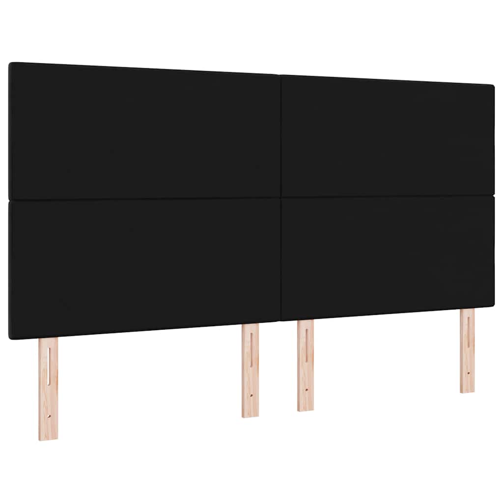 Tête de lit LED avec des lumières à LED Noir 180 cm Polyester - XIOS