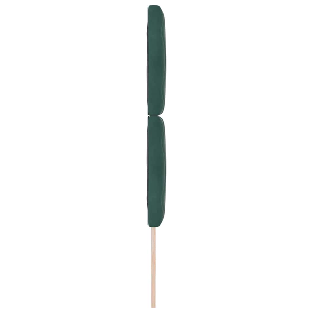 Tête de lit LED Vert foncé 80 cm Cuir synthétique