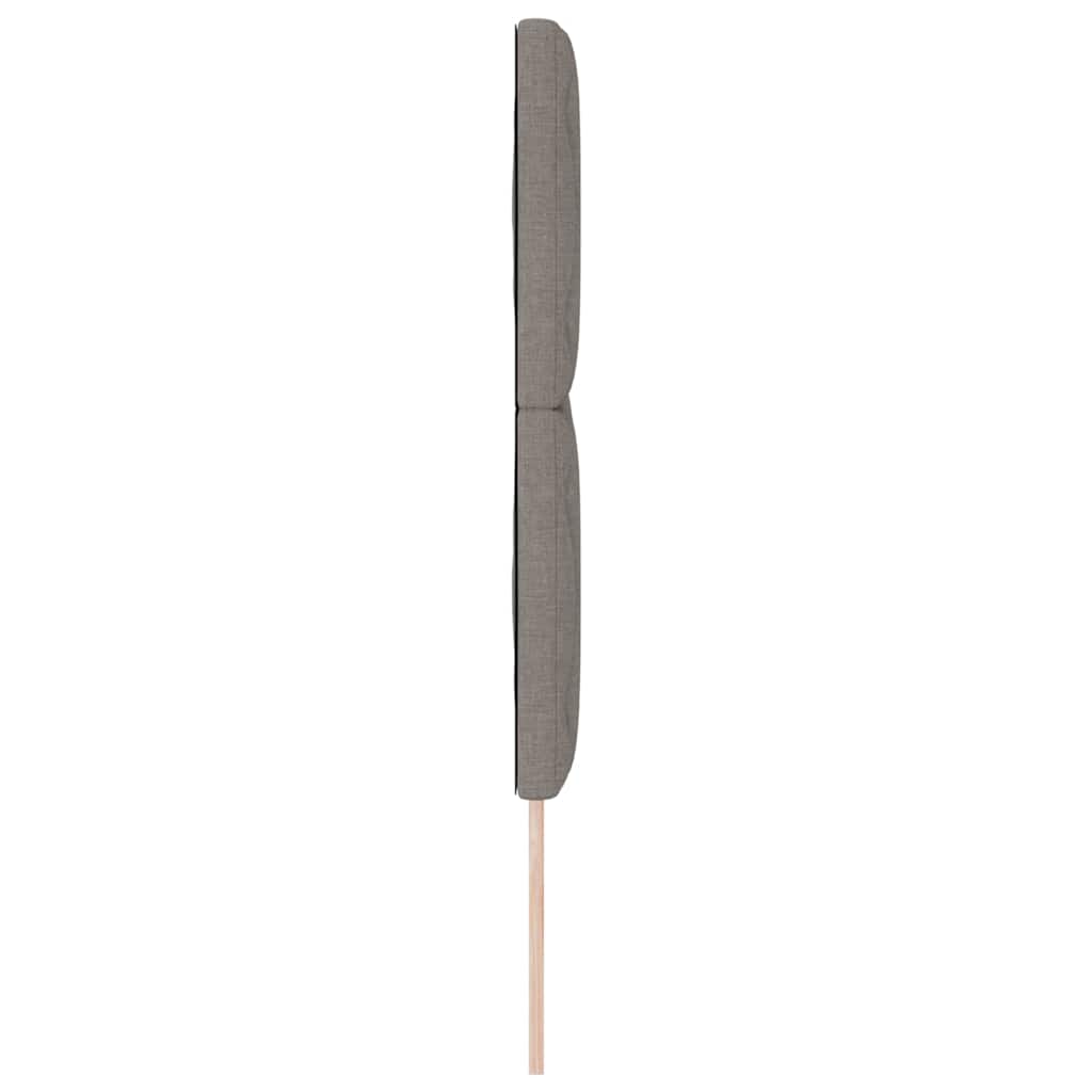 Tête de lit Taupe 160 cm tissu - XIOS