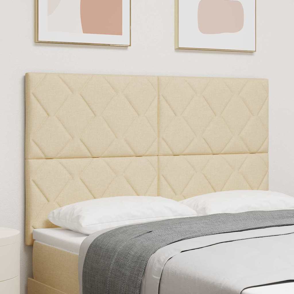 Tête de lit Crème 160 cm tissu - XIOS