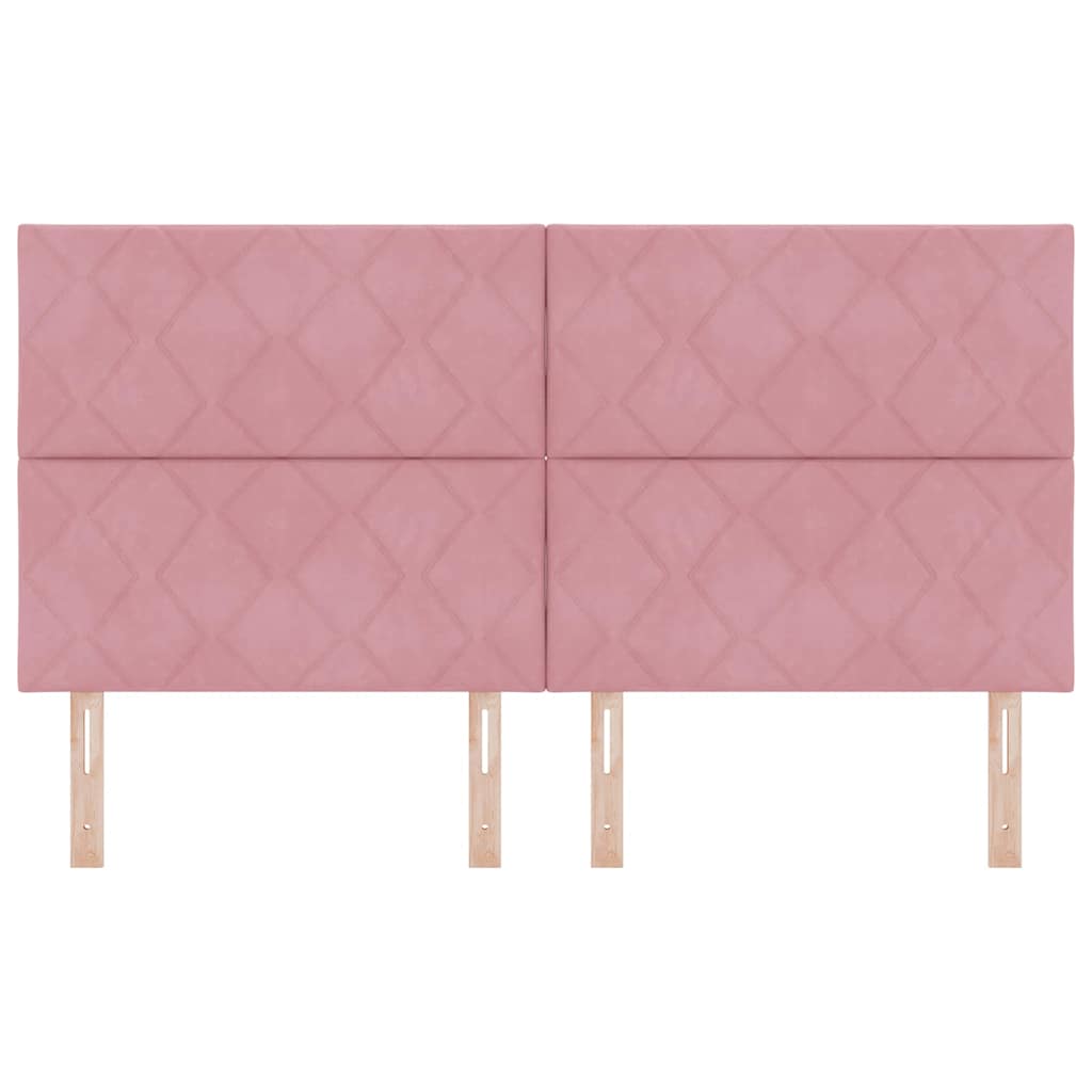 Tête de lit LED Rose 180 cm Cuir synthétique - XIOS