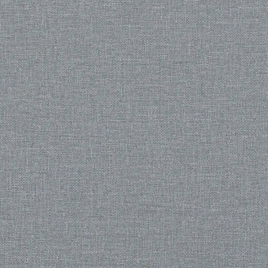 Lit à ressorts avec matelas Gris clair 140 x 190 cm tissu - XIOS
