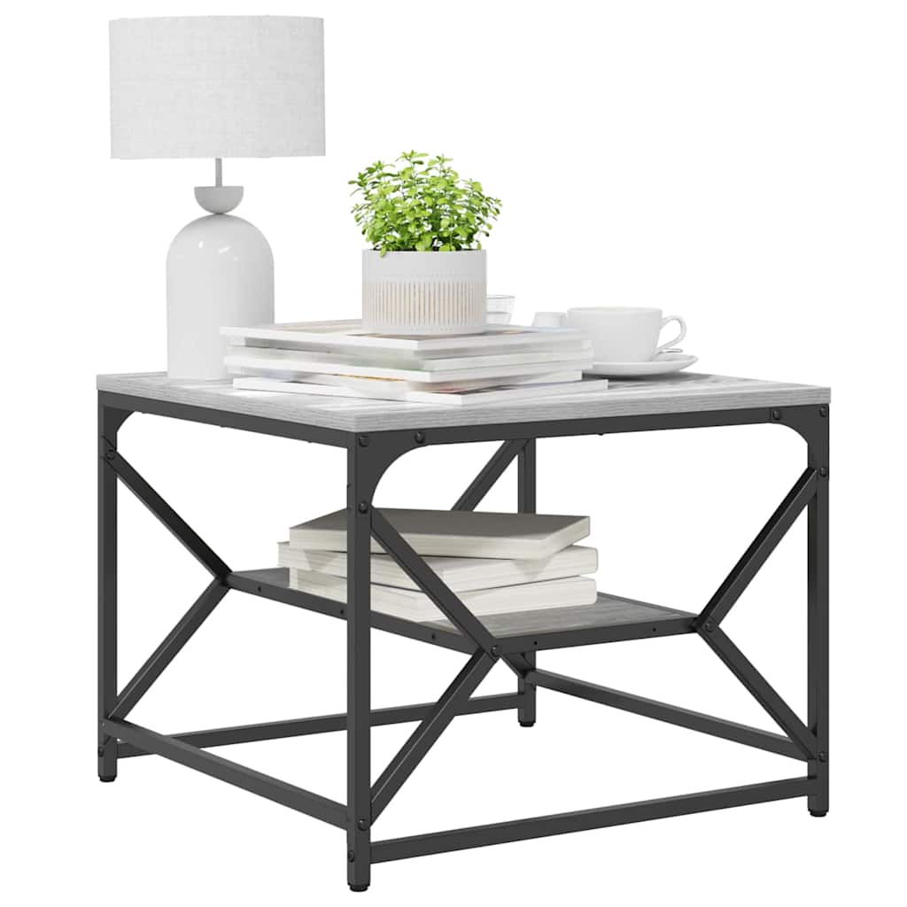 Table basse Sonoma gris 51 x 50 x 40 cm - XIOS
