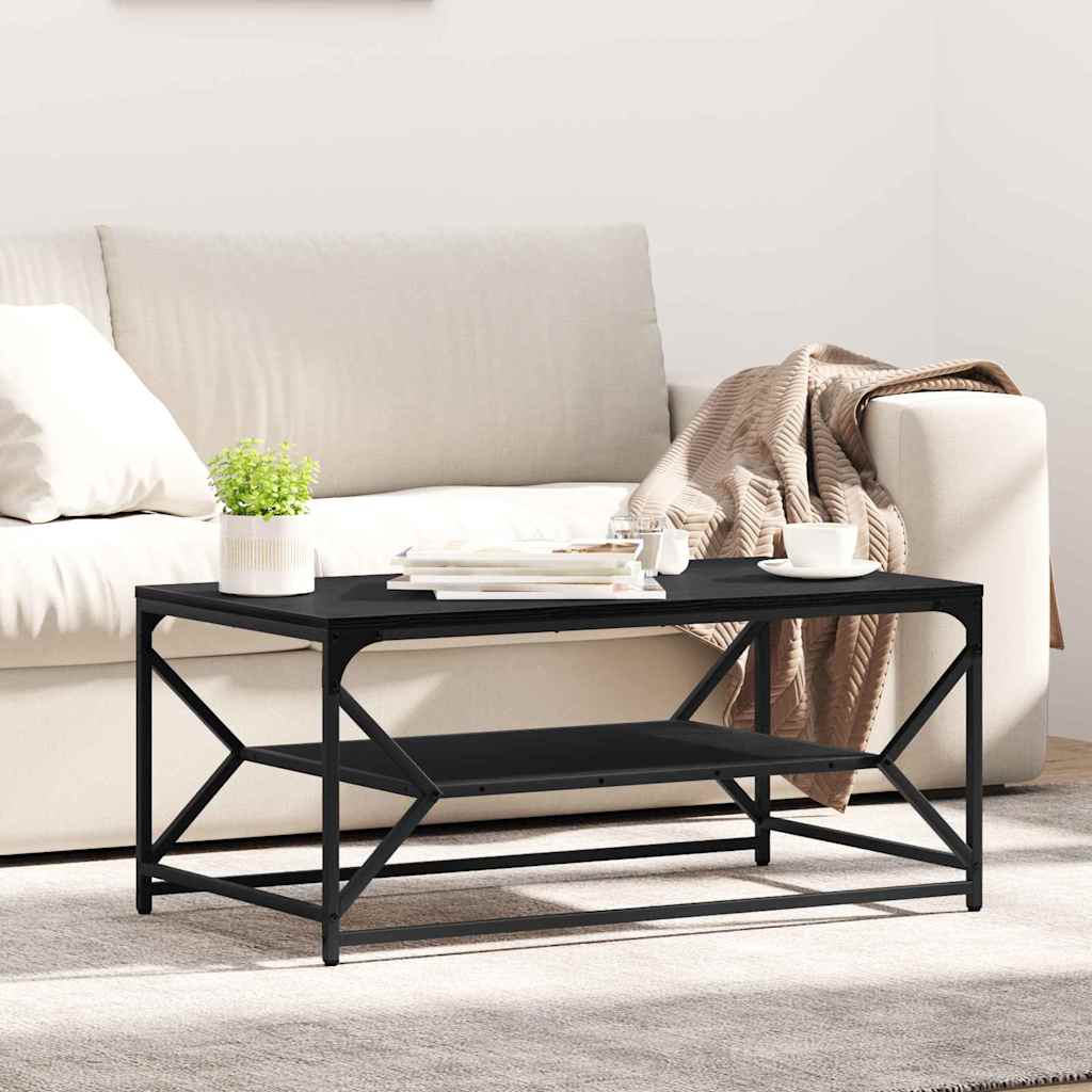Table basse Chêne noir 90 x 50 x 40 cm - XIOS