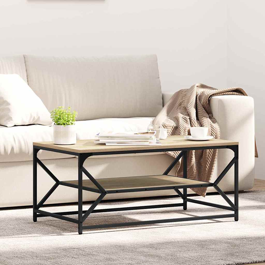 Table basse Chêne sonoma 90 x 50 x 40 cm - XIOS