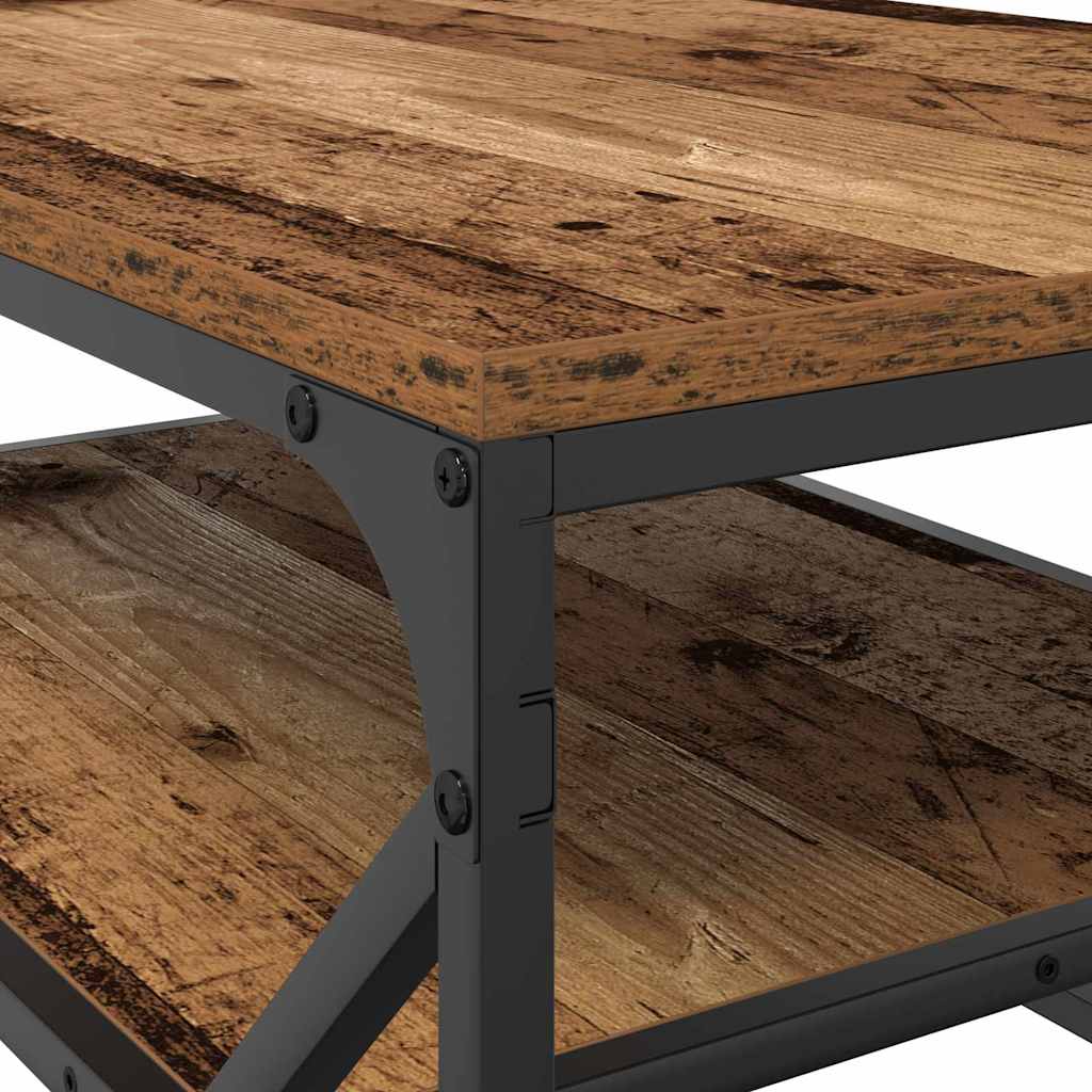 Table basse Bois ancien 90 x 50 x 40 cm - XIOS