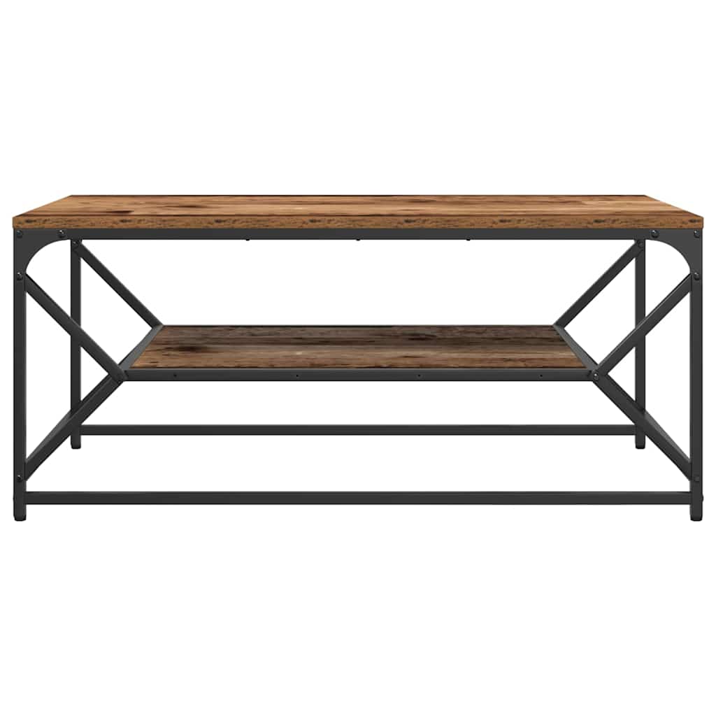 Table basse Bois ancien 90 x 50 x 40 cm - XIOS