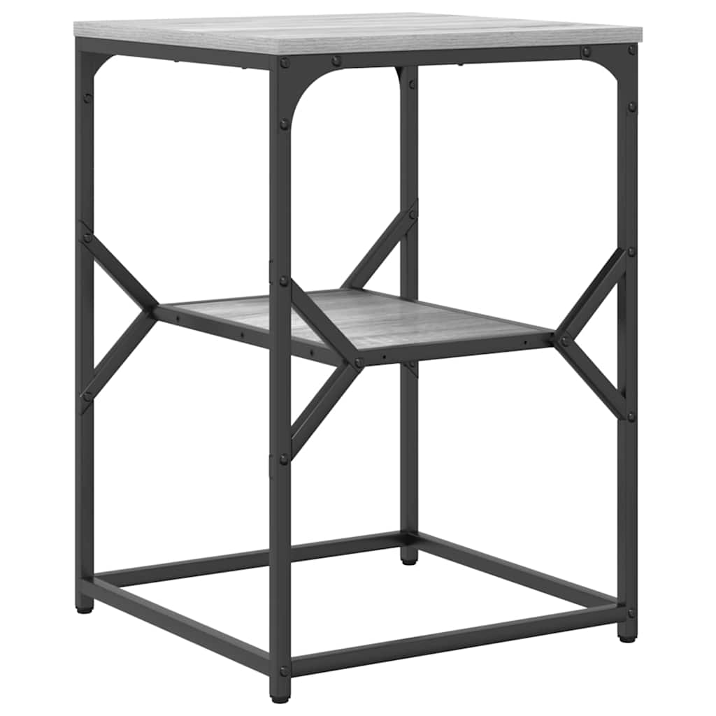 Table d'appoint Sonoma gris 41 x 40 x 60 cm