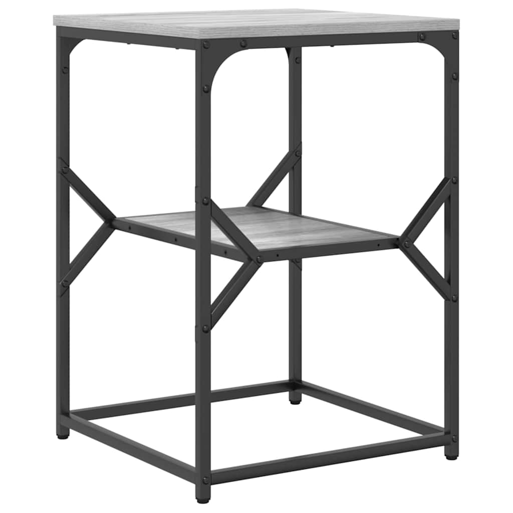 Table d'appoint Sonoma gris 41 x 40 x 60 cm