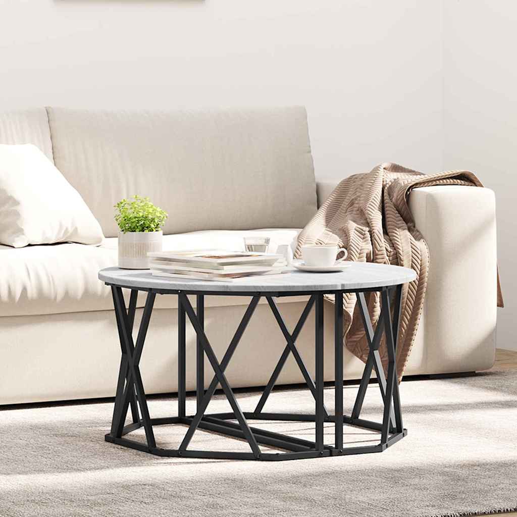 Table basse Sonoma gris 80 x 80 x 42 cm - XIOS