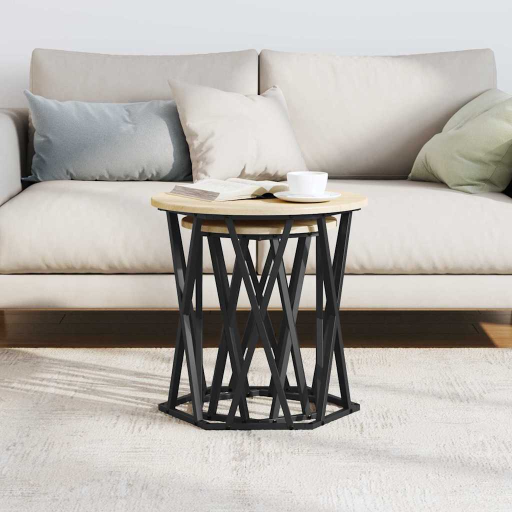 Table basse 2 pcs Chêne sonoma 50 x 50 x 50 cm - XIOS