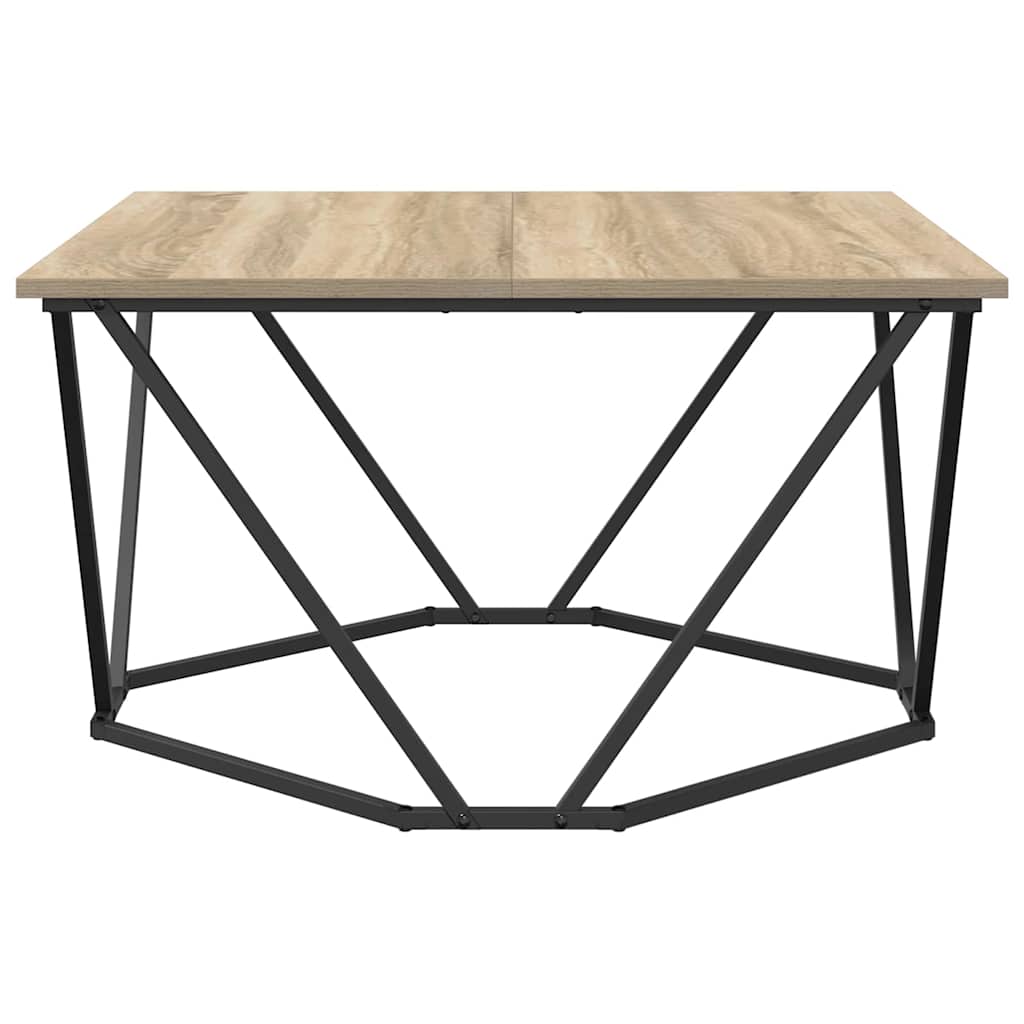 Table basse Chêne sonoma 80 x 80 x 45 cm - XIOS