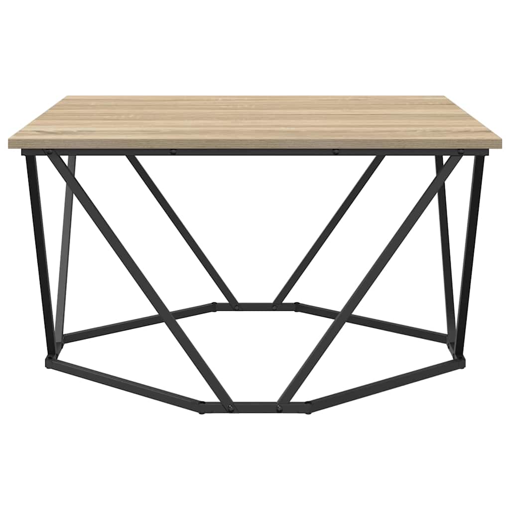 Table basse Chêne sonoma 80 x 80 x 45 cm - XIOS