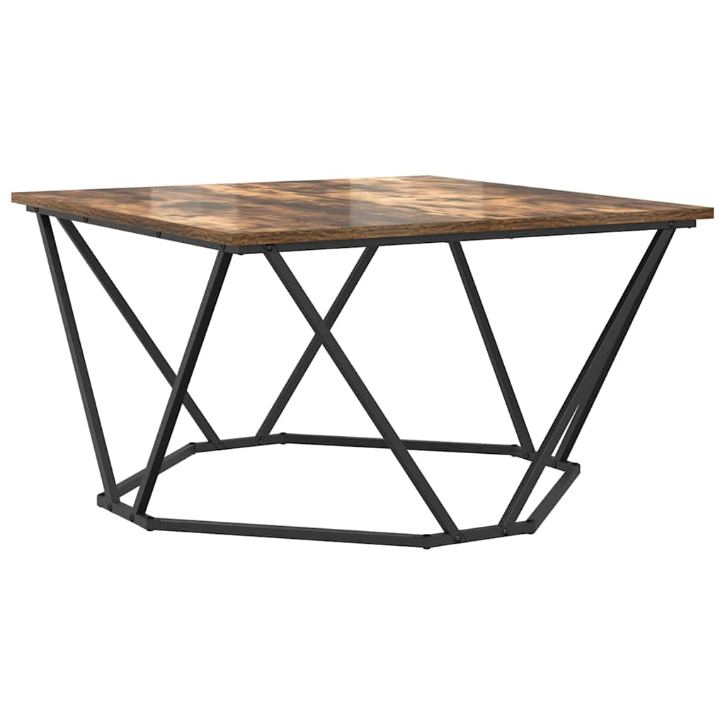 Table basse Chêne fumé 80 x 80 x 45 cm - XIOS
