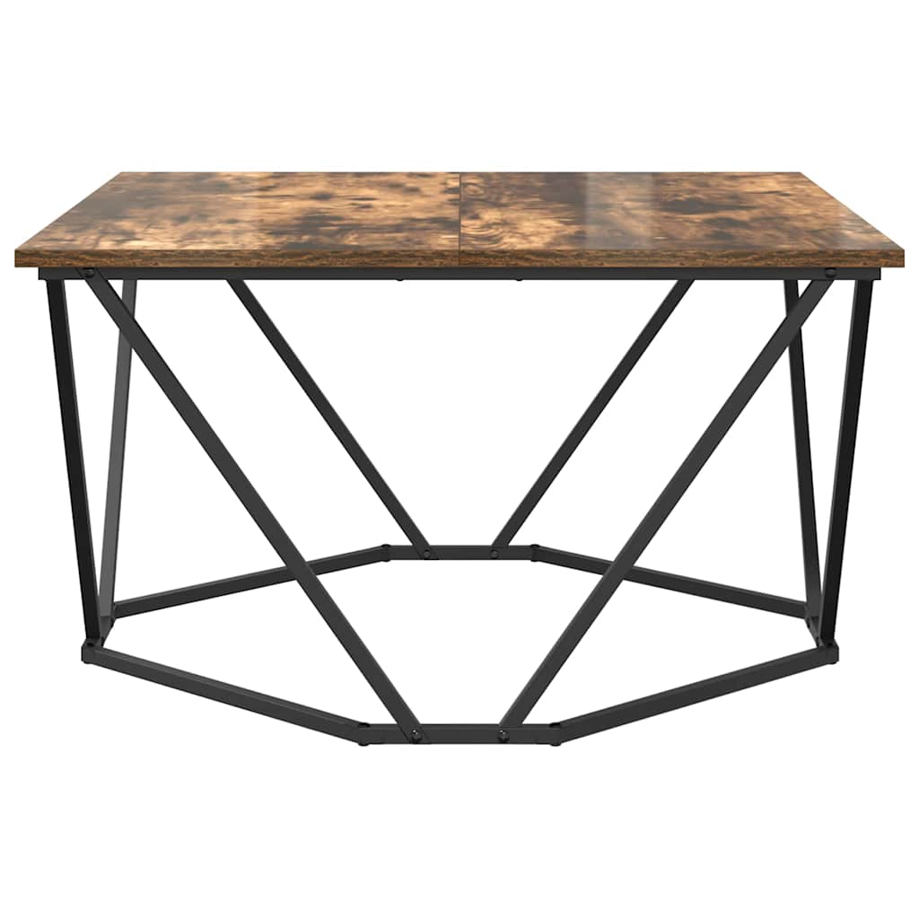 Table basse Chêne fumé 80 x 80 x 45 cm - XIOS