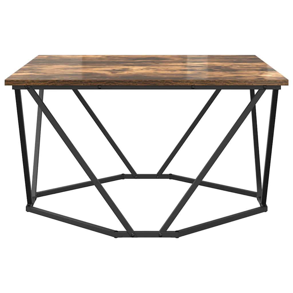 Table basse Chêne fumé 80 x 80 x 45 cm - XIOS