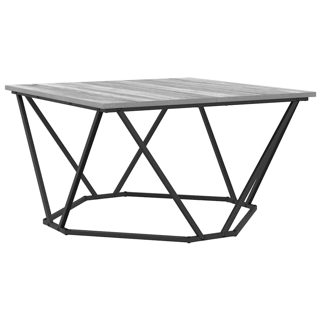 Table basse Sonoma gris 80 x 80 x 45 cm - XIOS