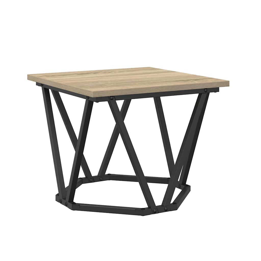 Table basse 3 pcs Chêne sonoma 50 x 50 x 40 cm - XIOS